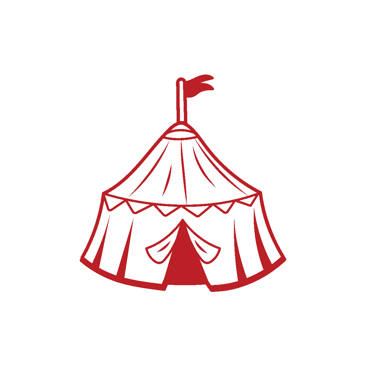 Animated Circus Tent